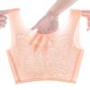 Große Größe Frauen Schönheit Zurück Drahtlose Büstenhalter Nahtlose Schlaf Sammeln Bh Spitze Bralette Tank Top