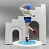 Re:Zero Rem Summer Sportswear Anime Figure Ornament