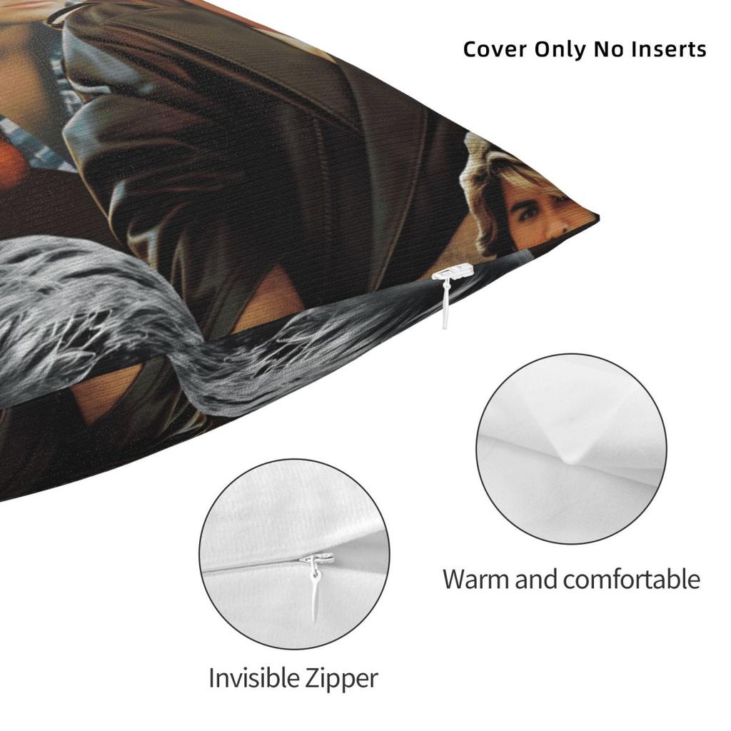 Funda de Almohada George Michael Cantante Británico Funda de Almohada Suave Funda de Cojín Divertida Fundas de Almohada Para Sofá Decorativo del Hogar
