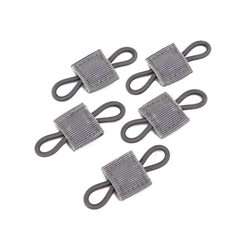5Pcs/lot Antenna Binding Buckle Outdoor Tactical Molle System Backpack Vest Accessories Tactical Buckle Fixed Binding Retainer