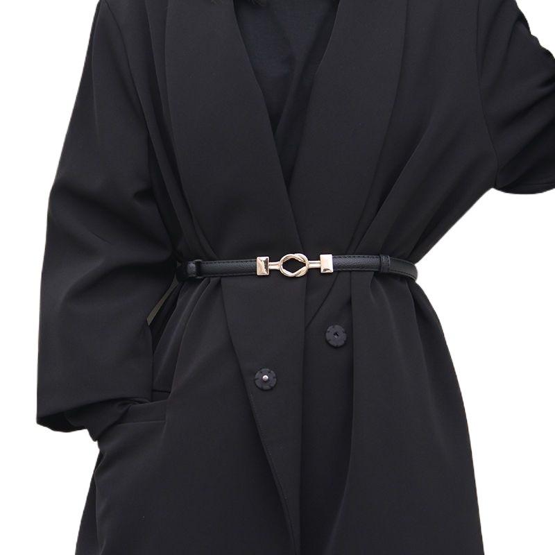 Modern And Stylish Womens Wide Adjustable Waist Belt For Dress Accents In Various Colors