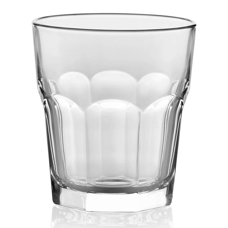 

HeY LiLac 248 мл Питьевые стаканы Штабелируемый винный стакан Стекло Стаканы для виски Многоразовый барный стакан для питья Для пива Сока Молока Кофе 248ML