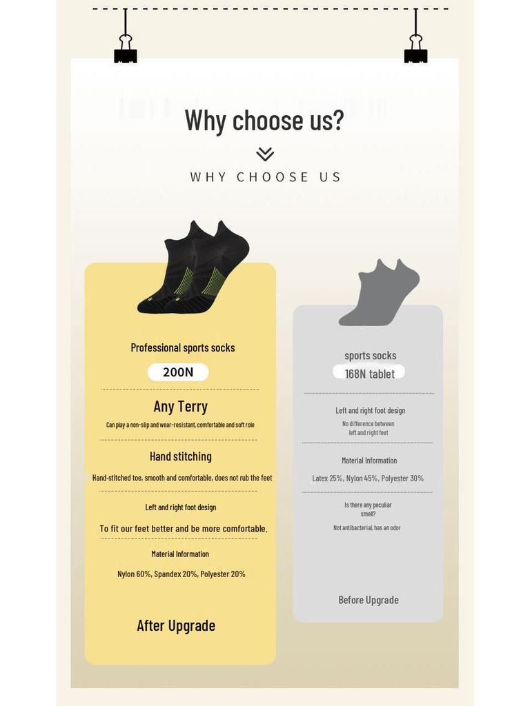 Meikes Antypoślizgowe Oddychające Skarpety Sportowe Męskie - Wygodne Pogrubione Spodnie Frotte Skarpety do Biegania