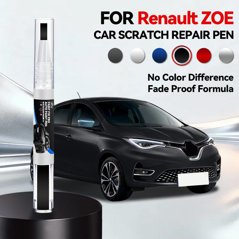 

For Renault ZOE 2012-2025 X98 X10 Paint Repair Pen Touch Up Scratch Remover DIY Auto Accessories Black White Purple Blue Grey чорний