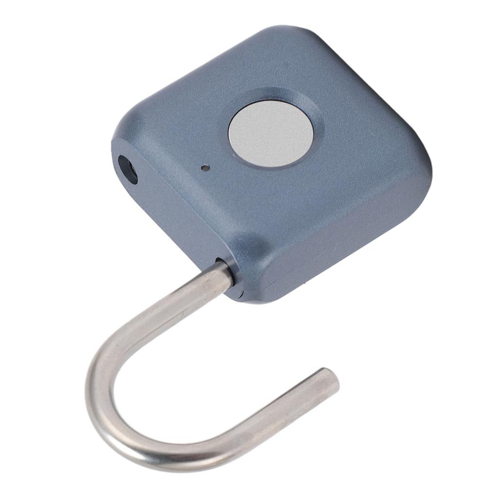 Fingeravtryckshänglås USB Uppladdningsbart Vattentätt Smart Hänglås med Nyckellös Biometri för Gym Sport