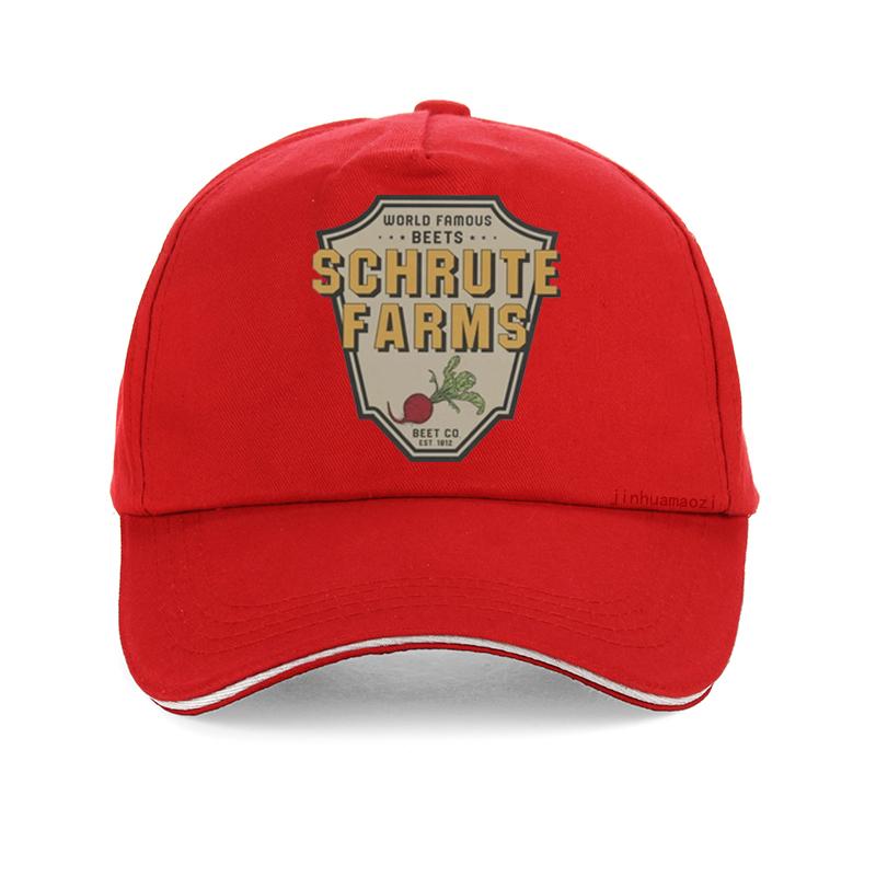 Vintage Male Dwight Schrute Farms Baseball Cap Fashion Classic Casual The Office Tv Show Usa Dad Hat Adjustable Snapback Hats