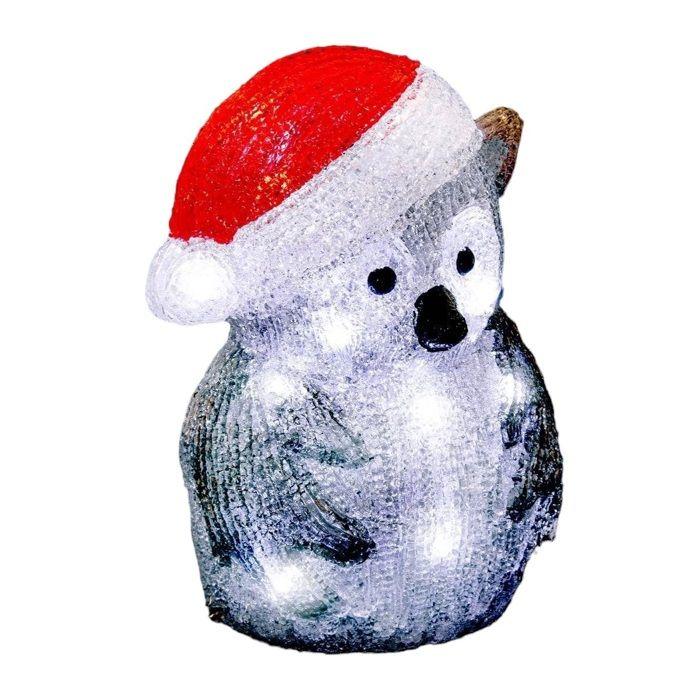 Luminous Outdoor Owl 20 LEDs 24 Cm