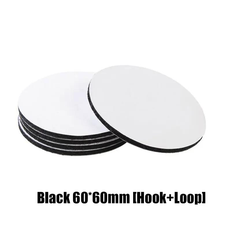 5-30Pcs Self Adhesive Hook and Loop Fastener Tape Round Dot 50/60mm Nylon Fixed For Bed Sheet Sofa Mat Carpet Anti Slip Stickers