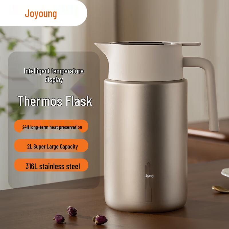 Joyoung WR912 Smart Temperature Display Vacuum Flask