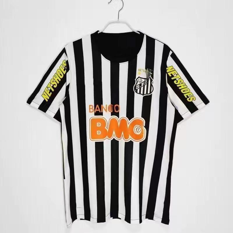 1213 Santos Jersey Home and Away No. 11 Neymar Football Jersey Retro One-piece Delivery