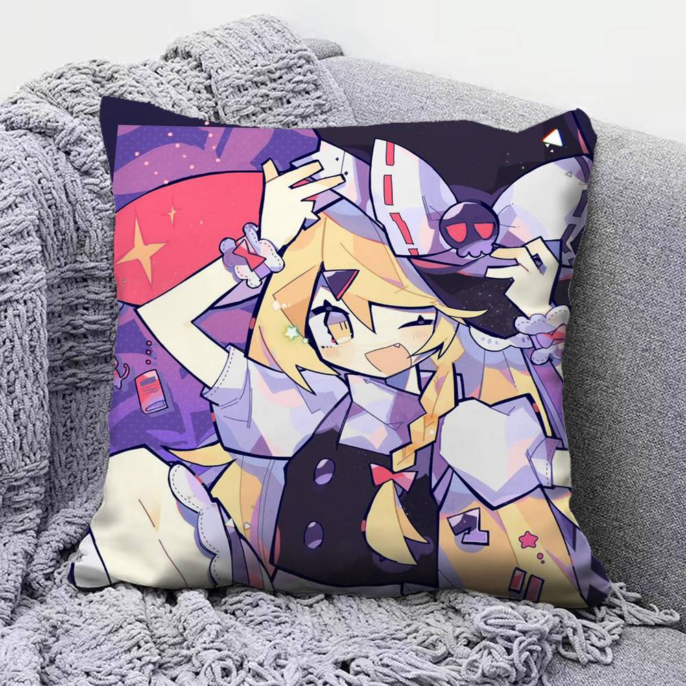 Touhou Project GGame  Pillow Covers Home Sofa Cushion Covers and Aecorative Custom
