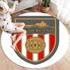 Sunderland Association Football Club Round Area Rug,Carpet Rug for Living Room Bedroom Sofa Playroom Decor,Non-slip Floor Mat