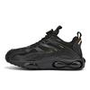 Black air cushion sneakers men's autumn and winter velvet new ultra-light sports dad shoes men's running shoes
