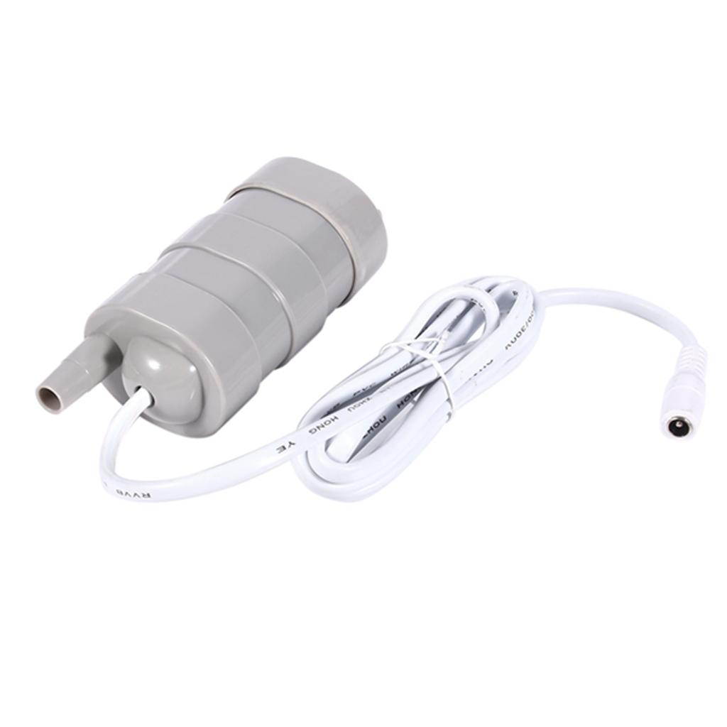 12V Vertical Submersible Motor   5 00LCelsiusH wCelsius 1.5M Black Bare Line