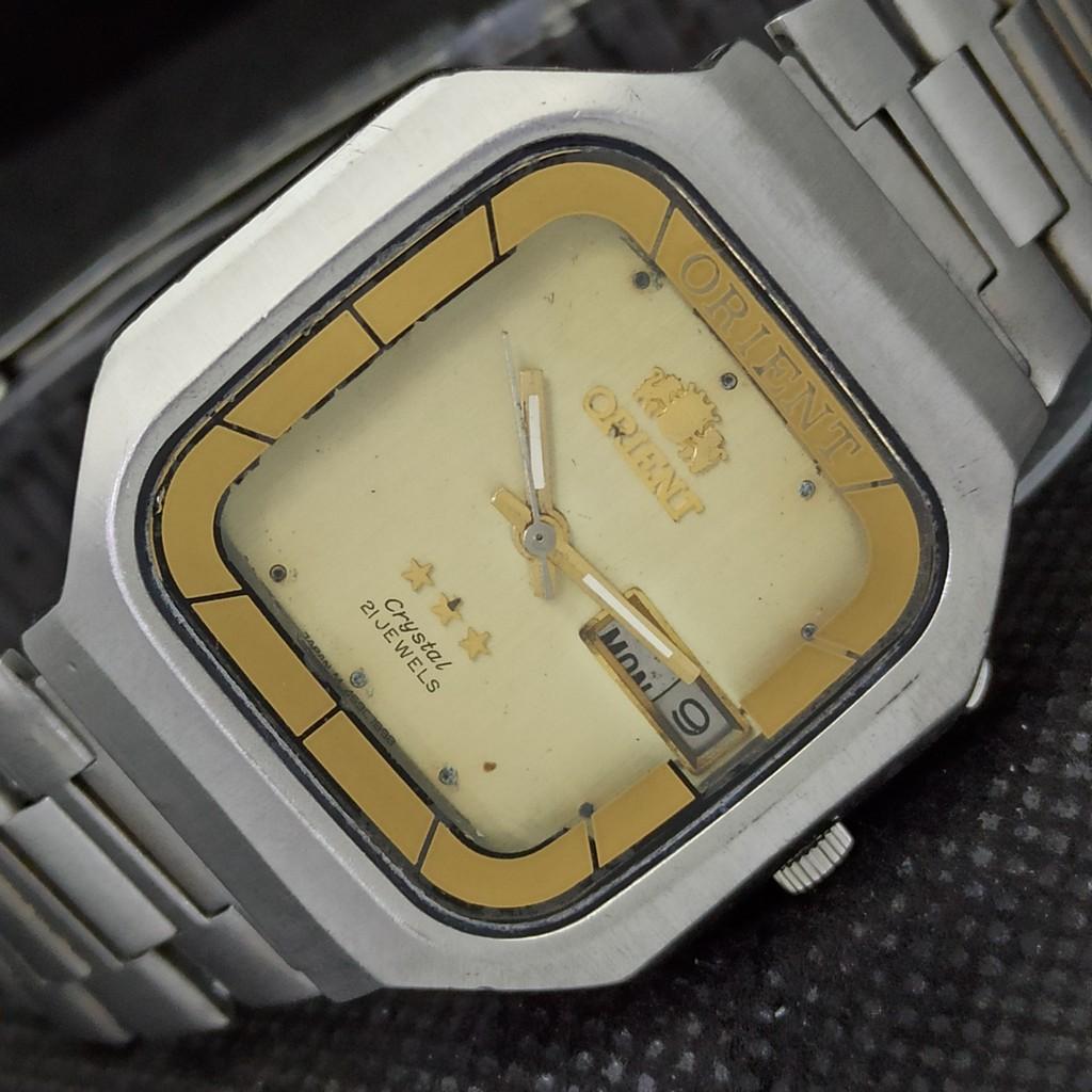 

Б/У ORIENT AUTOMATIC 46941 ЯПОНИЯ МУЖСКИЕ ЧАСЫ a283260-1 Артикул 534m-a283260