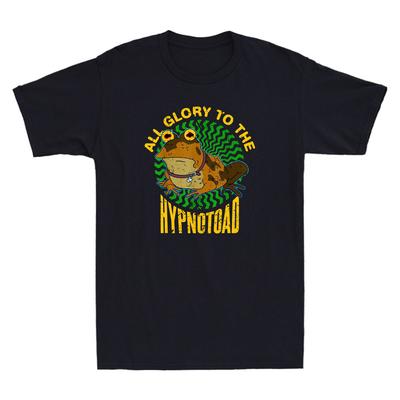 All Glory To the Hypnotoad Funny Forg Graphic Vintage Men's Short Sleeve T-Shirt Unisex T-Shirt