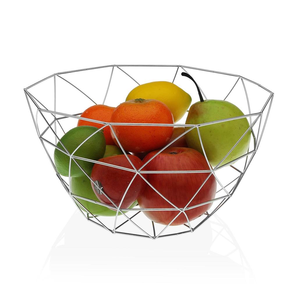 Runder Obstkorb Chrombogen L
