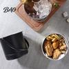 Ice Bucket for Drinks And Snacks Stainless Steel with Removable Strainer, Bar Wine Champagne Beer Chilling Cooler Red Wine, Portable Home KTV