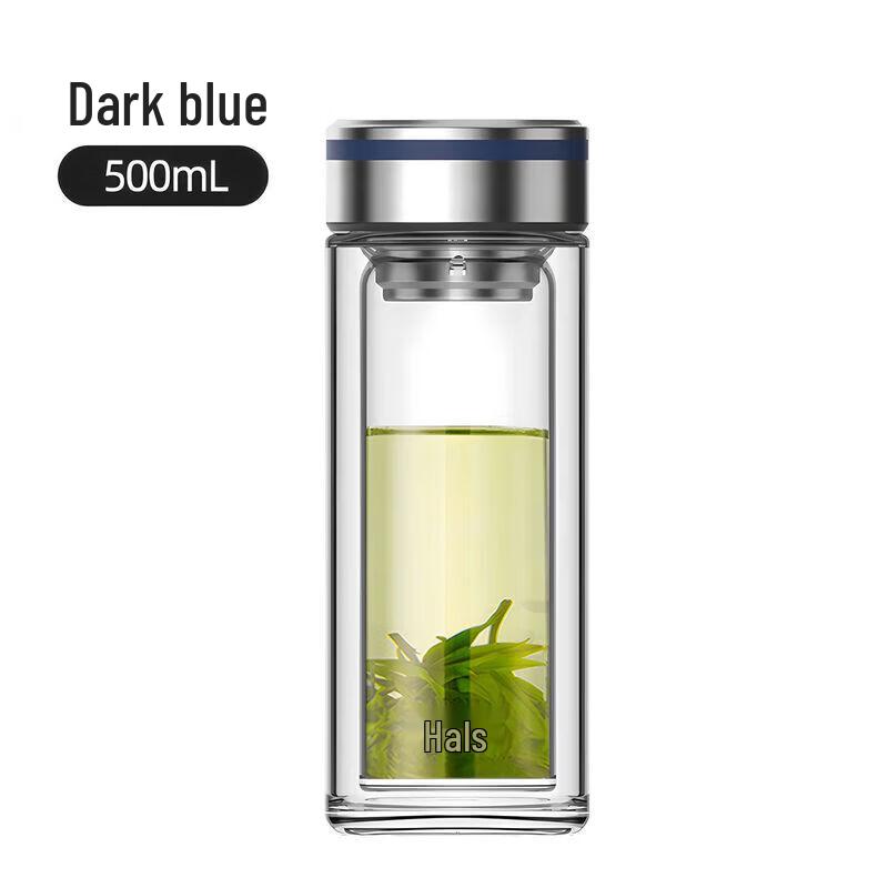 HAERS Business Double-Layer Tea Infuser Bottle