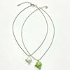 Adorable Cartoon Frog Couple Necklace - Cute Childlike Pendant Clavicle Chain, Perfect Best Friend Accessory, Niche Ins Style