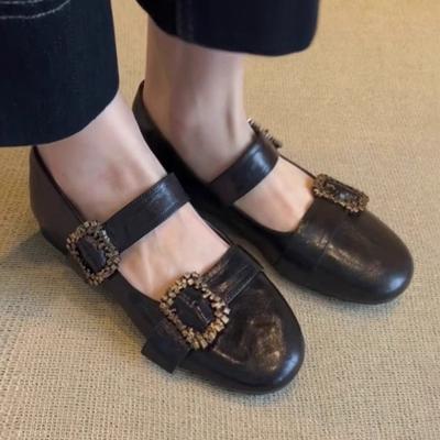 Fashion Flats Shoes Women Fashion New Loafers Trend Sandals Elegant 2025 Summer Casual Sport Woman Sneakers Buckle Brand Zapatos Mujer