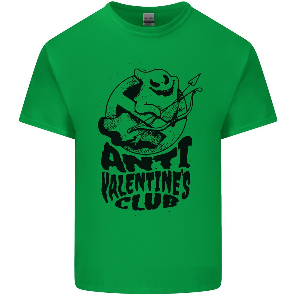 Anti Valentines Club RoUnisexce Single Day Unisexs Light Cotton TShirt
