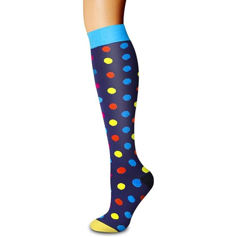 200+ Styles Compression Sports Socks for Men & Women: Breathable, Non-Slip Calf Socks for Fitness & Marathon, Individually Packaged