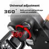 Motorcycle Phone Mount Holder Motorcycle Cellphone Mount, Bike Phone Handlebar Clamp for 4.7-7inch Phone