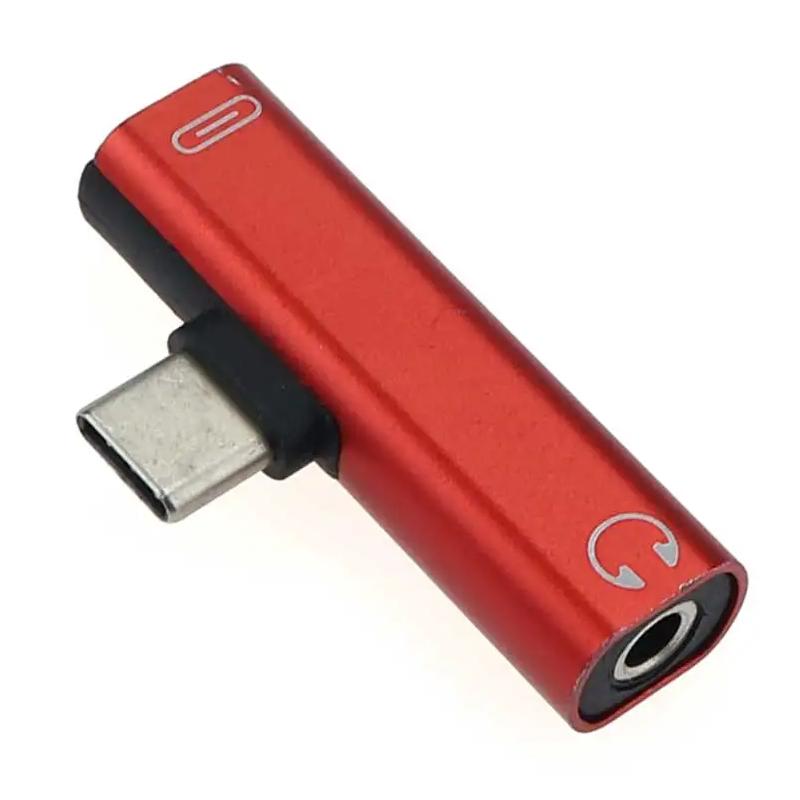 Cables & Adapters 2 In 1 Usb C Type C Male To Female 3.5Mm Jack Charging Listening Adapter
