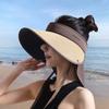 Womens Summer Fashionforward Sun Hat With Wide Brim And Comfortable Adjustable Size