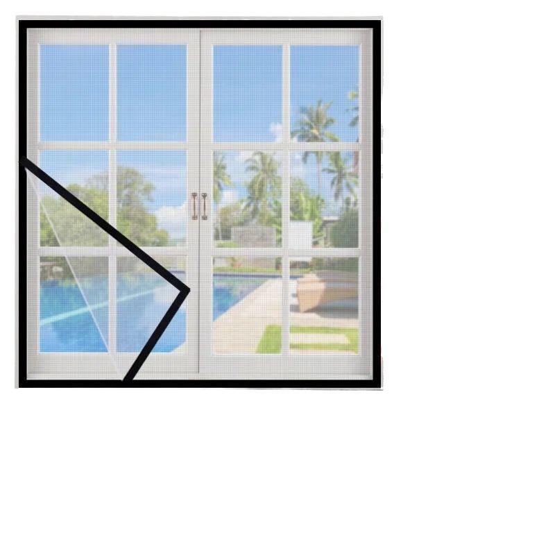 Custom Self-Adhesive Mosquito-Proof Screen Mesh with Removable Edging