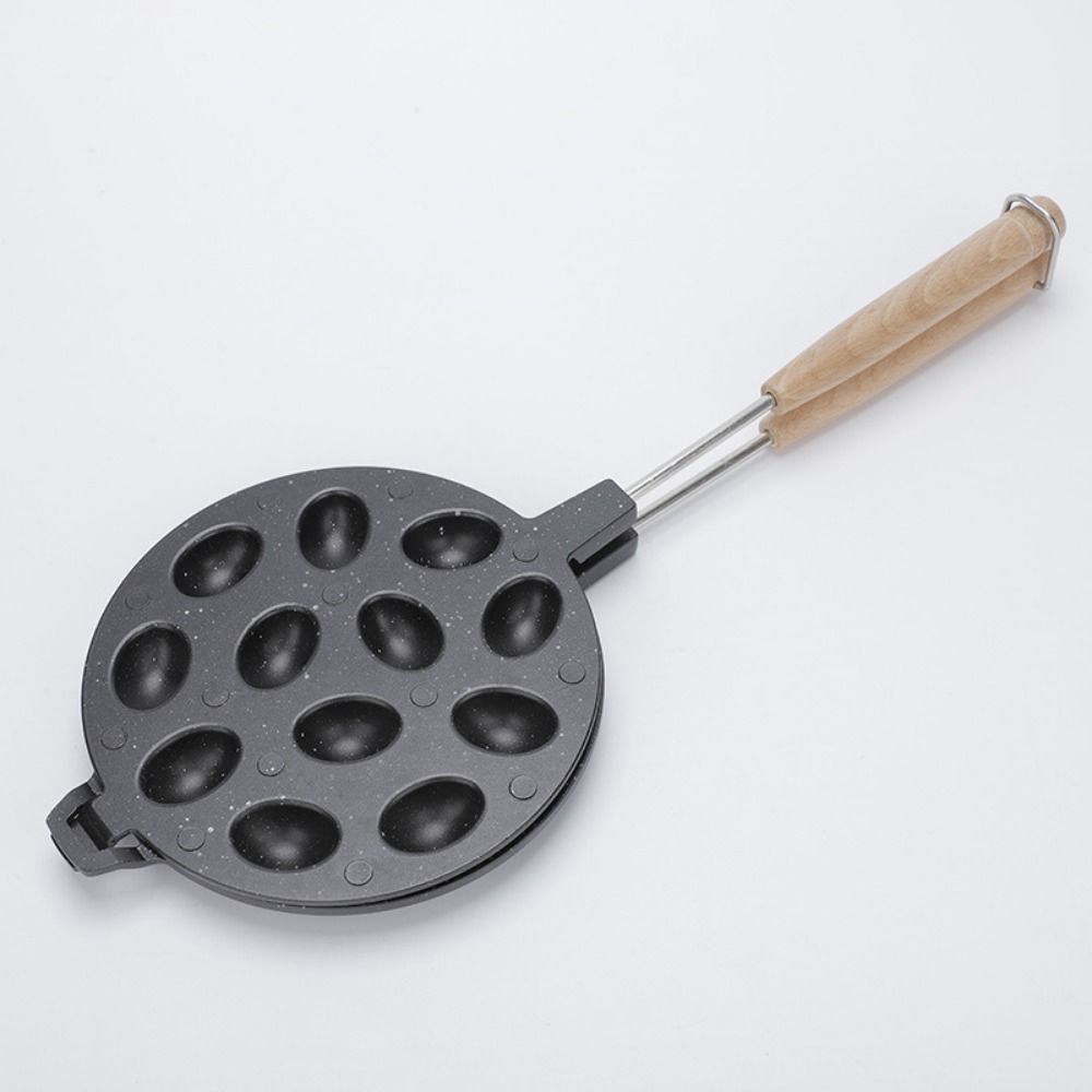 Long Handle Walnut Cookie Mold Double-Sided Mini Muffins Baking Mold Egg Tart Mold  Home Bakery