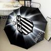 1PC Fc Crest Design Printed Umbrella Folding umbrella, automatic umbrella 8-Frame for Travel, camping Fan gifts Christmas Gifts