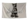 1 pz Bandiera Deftone Alternative Metal Bandiere E Stendardi Bandiera a Quattro Fori Poliestere Decorazione Esterna Stanza Estetica