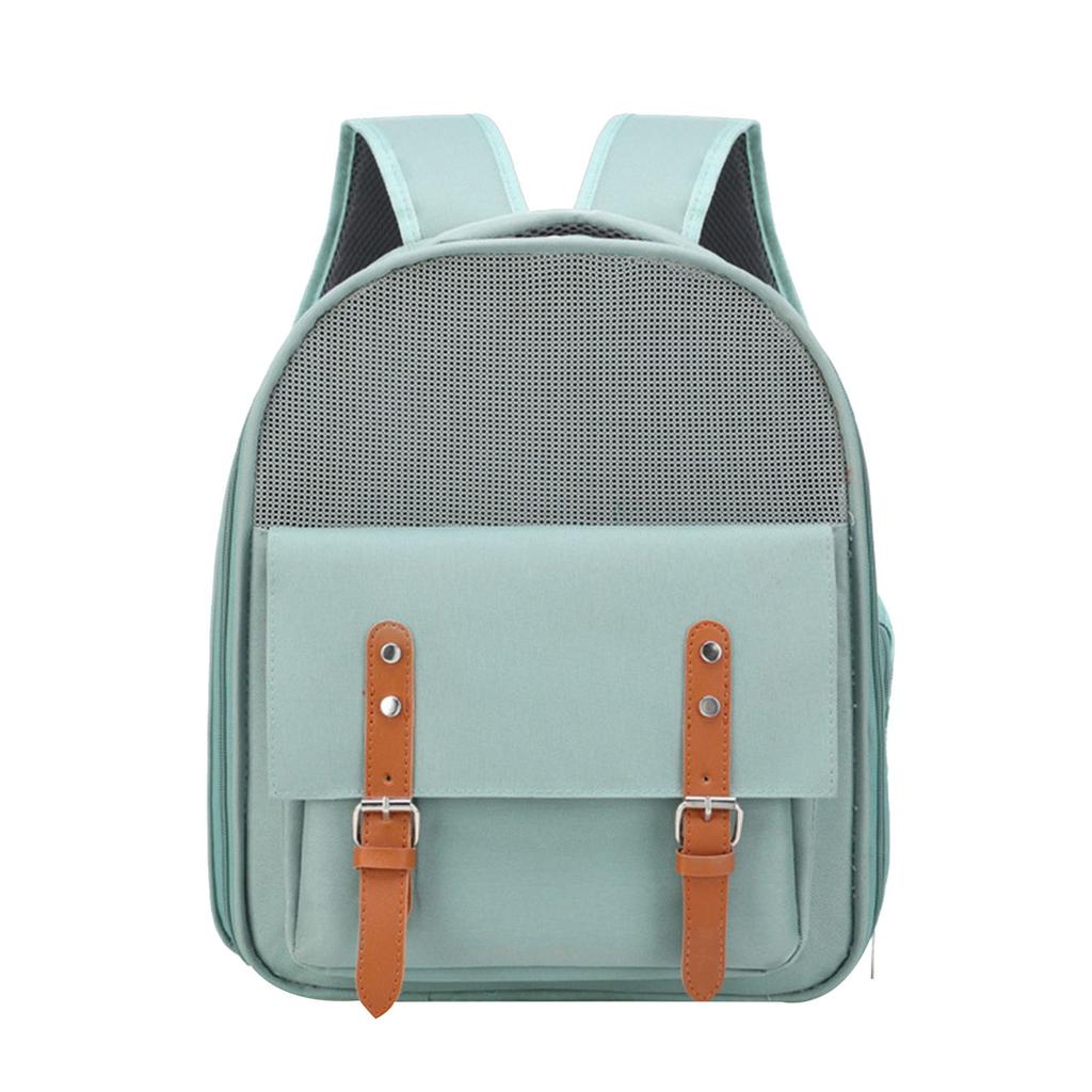 Cat Backpack Large Capacity Portable Breathable Dog Cat Carrying Double Shoulder Bag for Pet Outing Travel Hiking