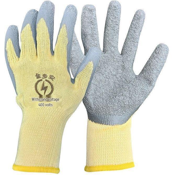 Ultra-Thin Flexible Electrician's Insulated Gloves, 220-400V, Low Voltage Safety Protection