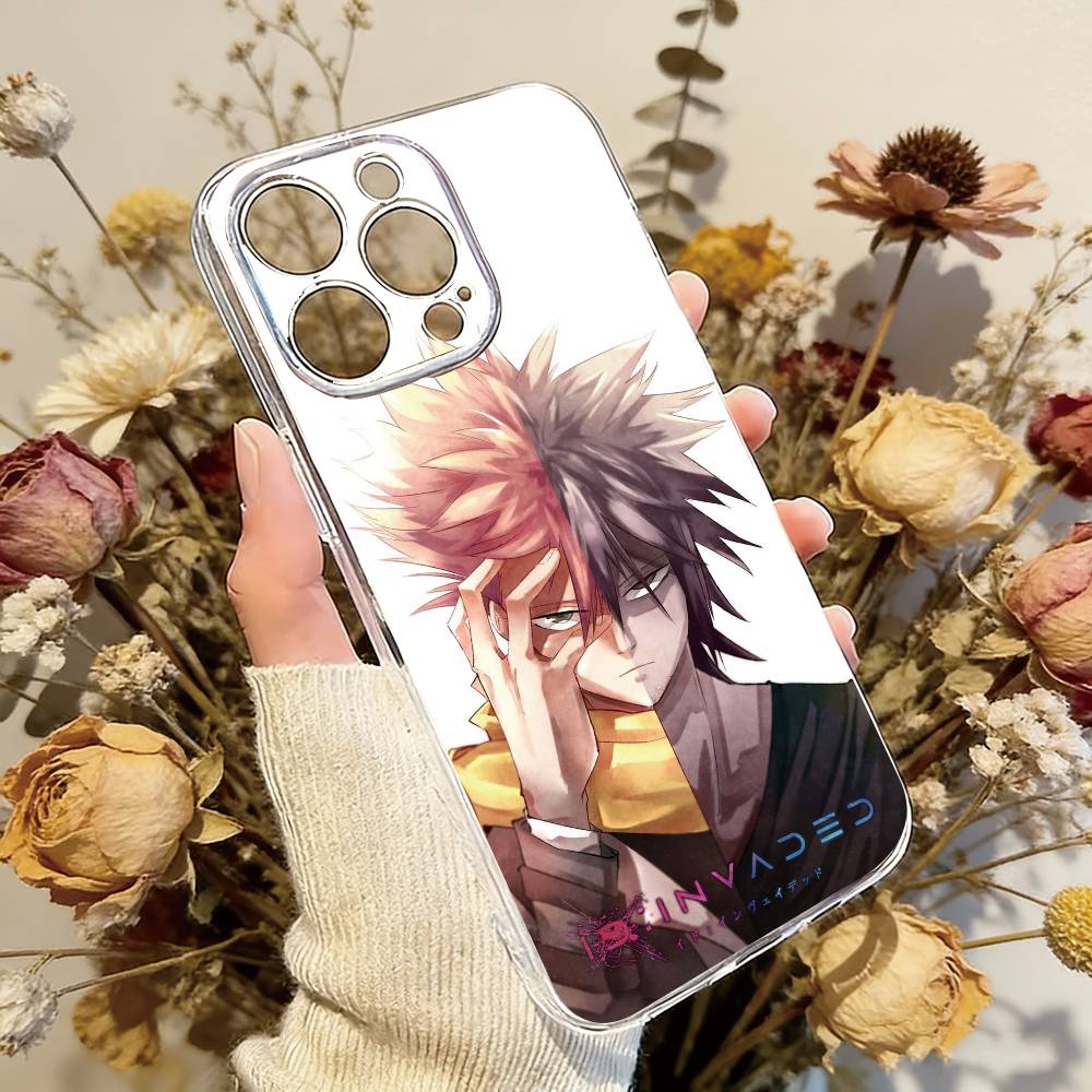 ID Invaded Akihito Narihisago  Phone Case For iPhone 17 16 15 14 13 12 11 Mini Pro Max Plus Transparent Cover