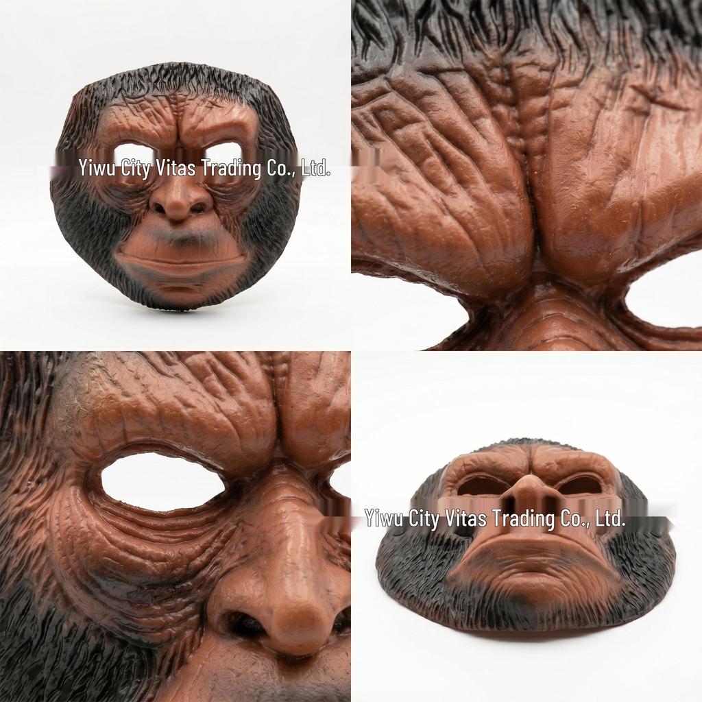 Maschera 3D di Orango per Feste di Halloween, Carnevale e Mardi Gras