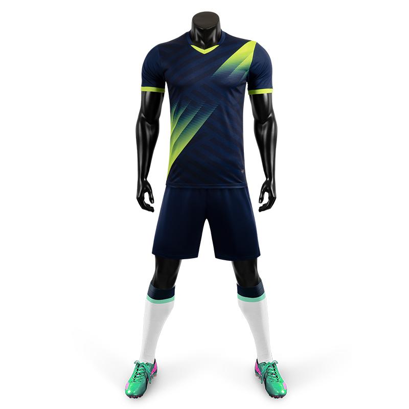 New Model Sports Sublimation Soccer Jersey Team Shirt Custom Football Uniform Soccer Jersey Set