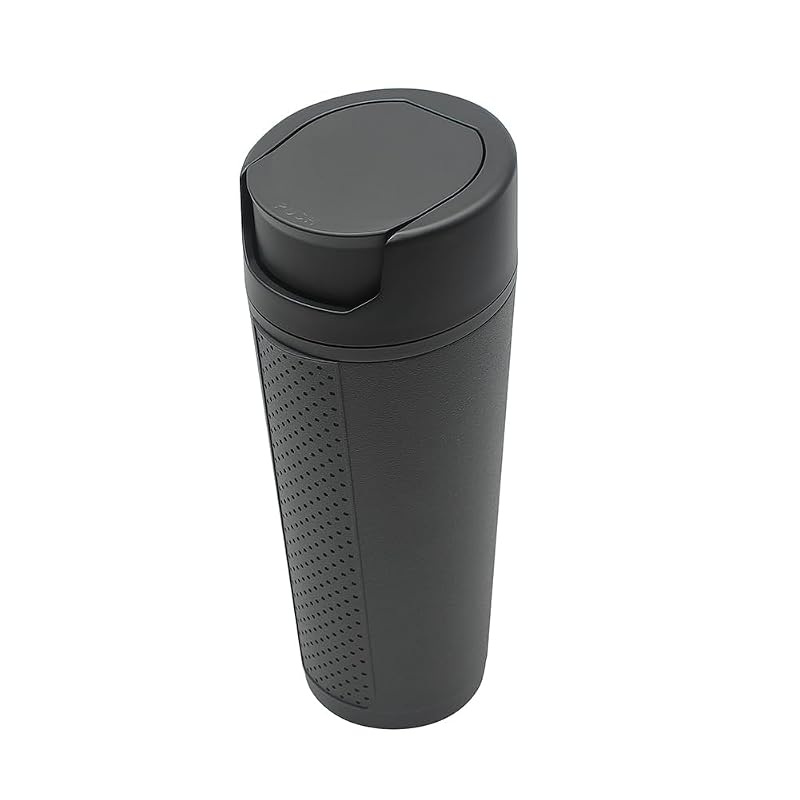 Tsuchiya Yac Car Interior Accessories Trash Can Door Pocket Bottle Dustbin Black ZE-85