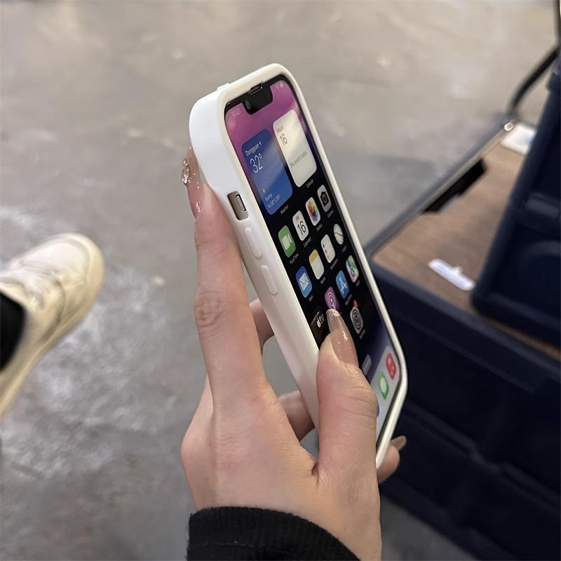 Husă inovatoare din piele pentru telefon pentru iPhone 17 16 15 14 13 12 11 Pro Max cu margine laterală pentru suport Magsafe, husă moale din silicon, rezistentă la șocuri