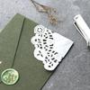 Retro Heart Lace Journal Stickers Set - Cute DIY Decorative Background Paper