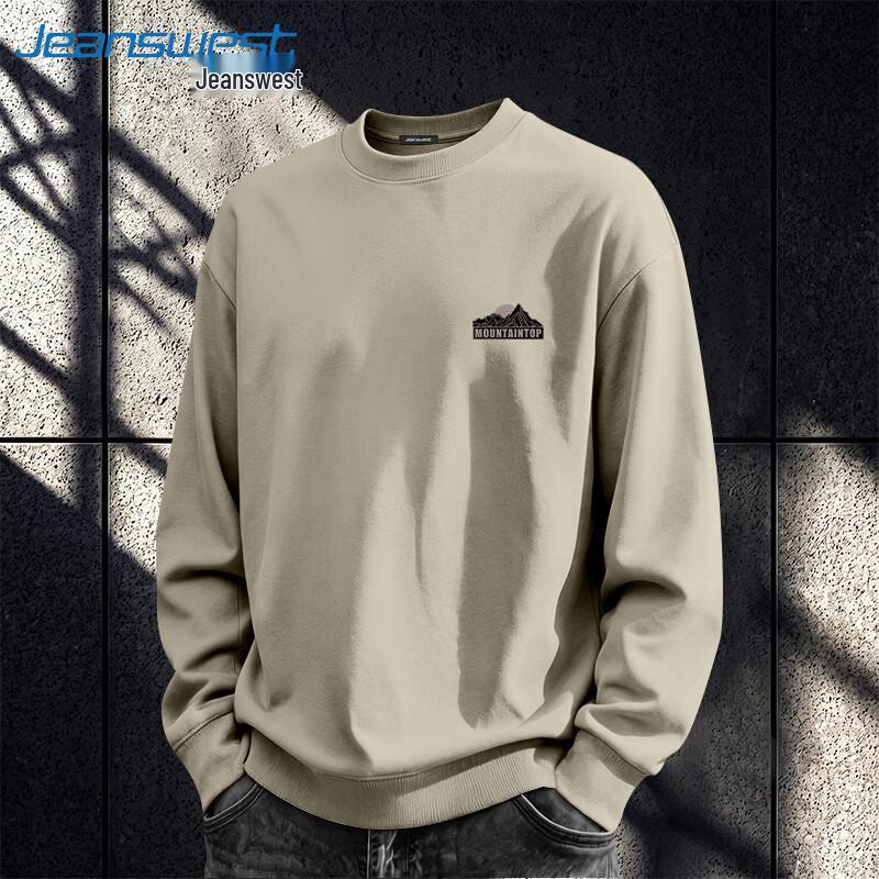 Jeanswest Men's Crew Neck Graphic Sweatshirt