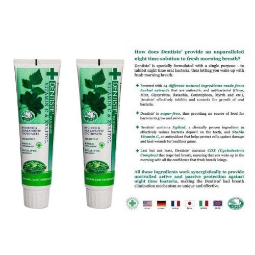 2x160 G. Dentiste Plus White Vitamin C & Xyitol Gum Toothpaste Made In Thailand by Dentiste by Dentiste