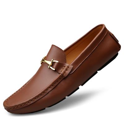 2024 Italian Handmade Genuine Leather High-quality Loafers for Men's Leisure, High-quality Mocasin Shoes for Men's Business