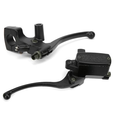 Ensemble Levier Cylindre Maître d'Embrayage de Frein Hydraulique Universel pour Guidons 1 pouce Pièces de Moto