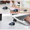 Gifts Bouncy Pork Hippo Resin Figurine Kawaii Tabletop Hippopotamus Ornaments Pygmy Home Decoration Resin Statue for Christmas