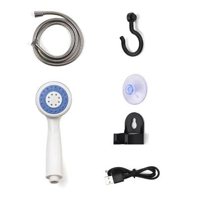 High Power Portable Camping Shower Shower Pump Rechargeable Electric Mobile Shower Waterproof Lightweight