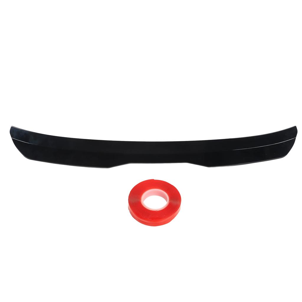 Rear Window Roof Spoiler Deflector Fit Reduce Resistance Window Top Lip Molding Trim