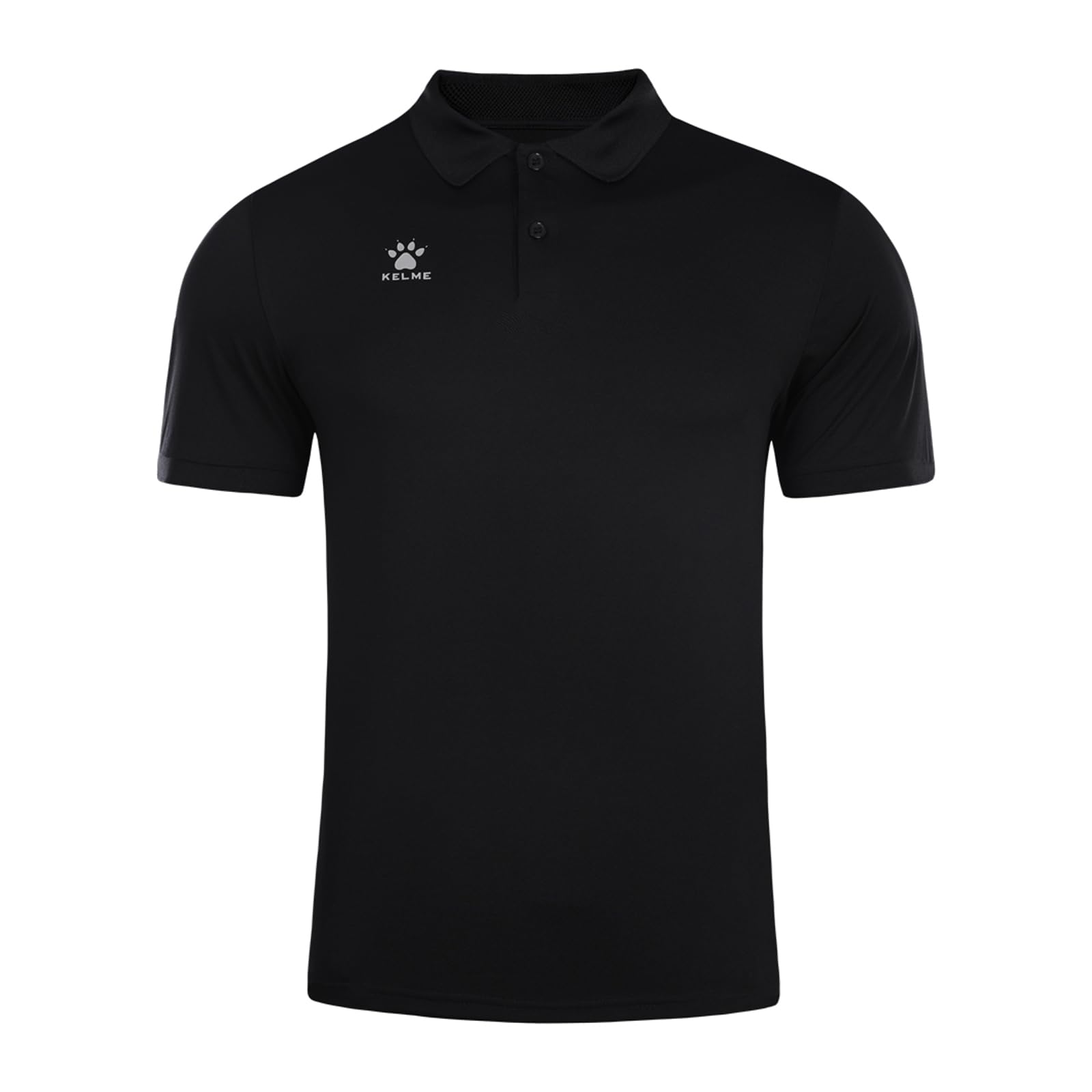 

Мужская футболка-поло с коротким рукавом Kelme, Влагоотводящая, Дышащая, Повседневная, Унисекс, Летняя одежда, Футболка с коротким рукавом (Черный, Размер L)